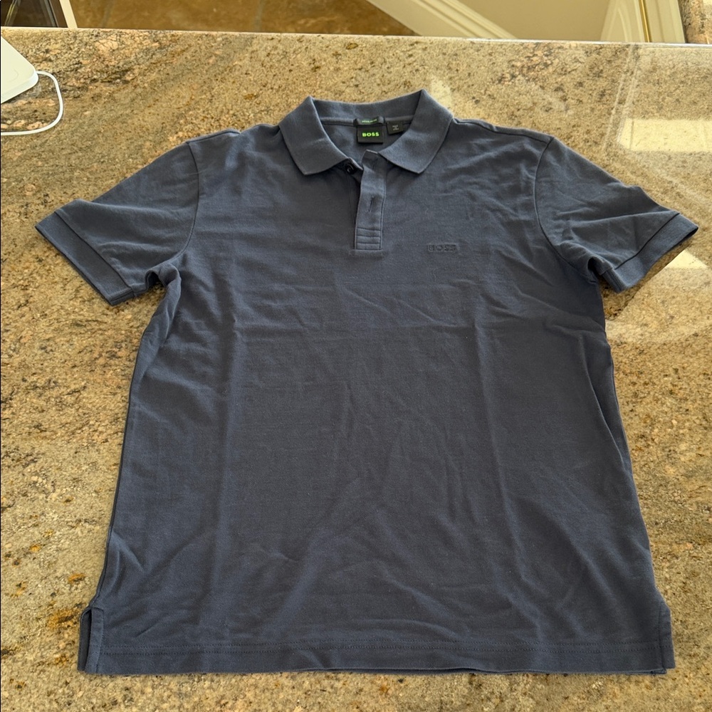 Hugo Boss Navy Polo Shirt